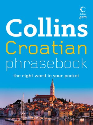 cover image of Croatian Phrasebook